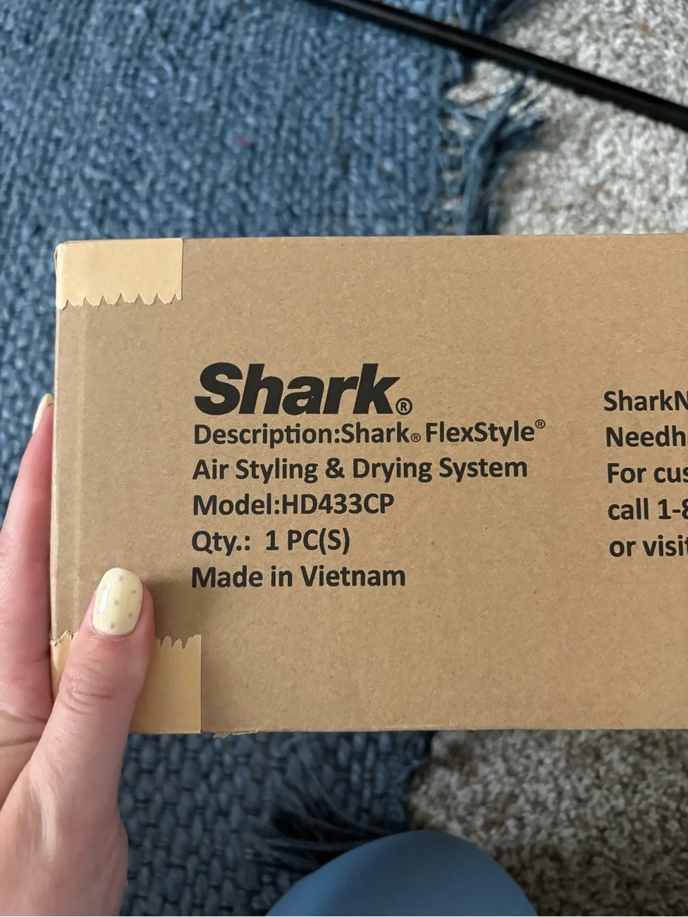 NEW IN BOX Shark FlexStyle® Air Styling & Drying System Model HD433CP